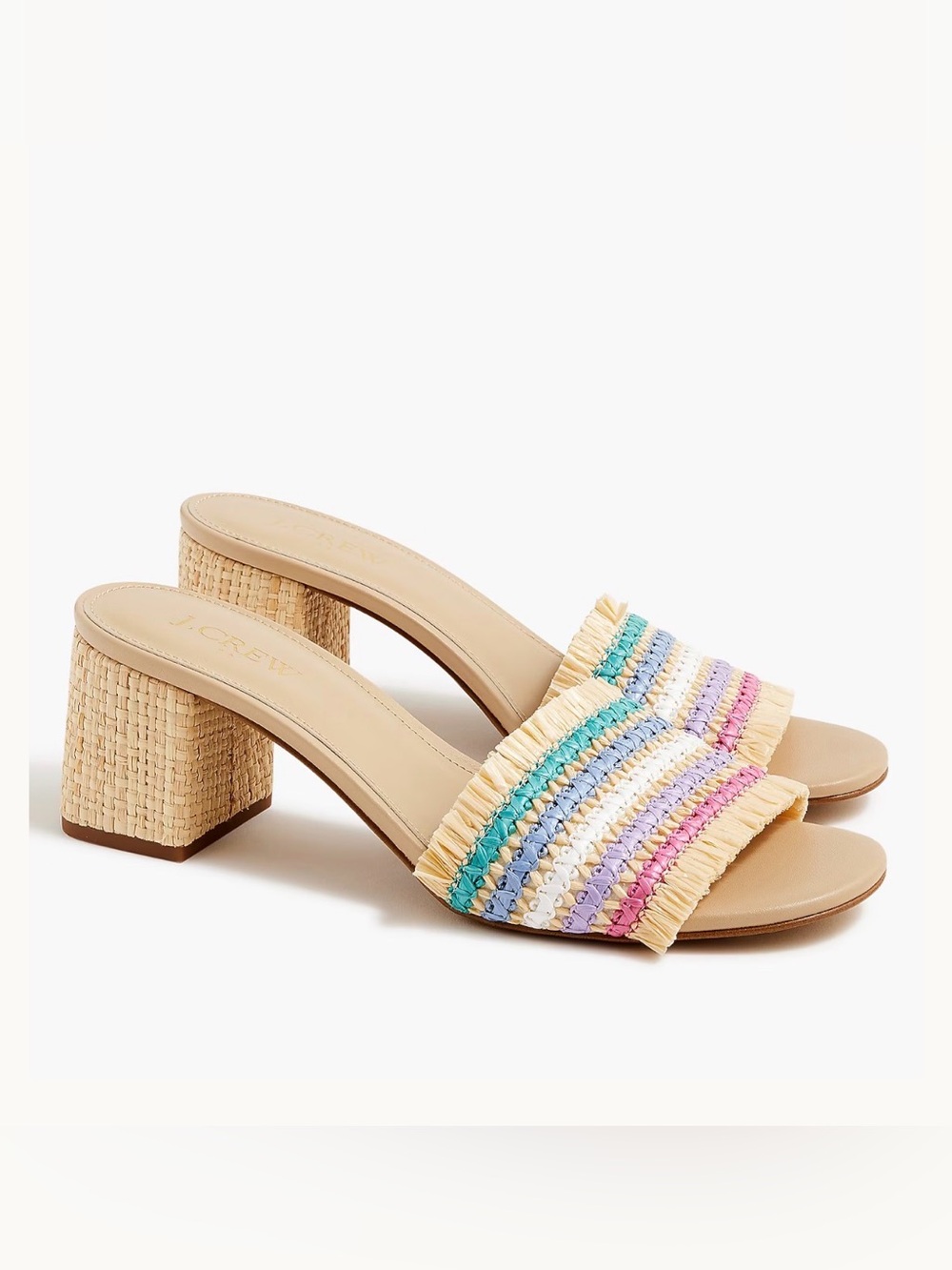 J.Crew Woven Mule size 8